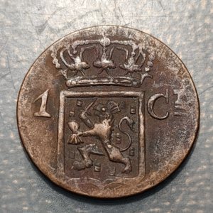 NETHERLANDS EAST INDIES INDIAS ORIENTALES NEERLANDESAS 1 CENT 1838 J KM 290