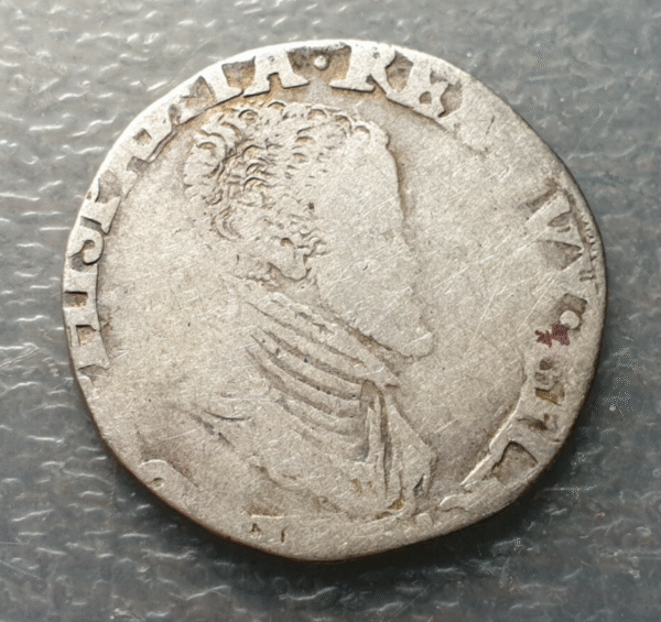 IMPERIO ESPAÑOL PAISES BAJOS NIMEGA FELIPE II 1/5 FILIPSDAALDER ECU FECHA NO VIS