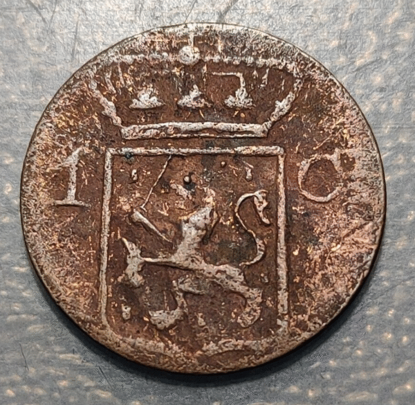NETHERLANDS EAST INDIES INDIAS ORIENTALES NEERLANDESAS 1 CENT 1840 W KM 290
