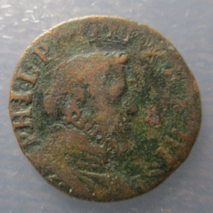 IMPERIO ESPAÑOL MILAN FELIPE III QUATTRINO 1601? FECHA NO COMPLETAMENTE VISIBLE