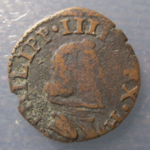 IMPERIO ESPAÑOL MILAN FELIPE IV QUATTRINO SIN FECHA