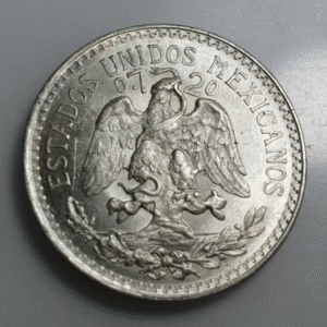 MEXICO 50 CENTAVOS 1944 PRACTICAMENTE SC MUY BONITA