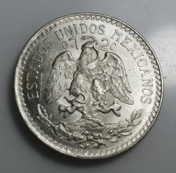 MEXICO 50 CENTAVOS 1944 PRACTICAMENTE SC MUY BONITA