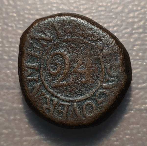 CEYLON CEILAN SRI LANKA GEORGE III 1/24 RIXDOLLAR 1803 ELEFANTE A LA IZQUIERDA - Imagen 2