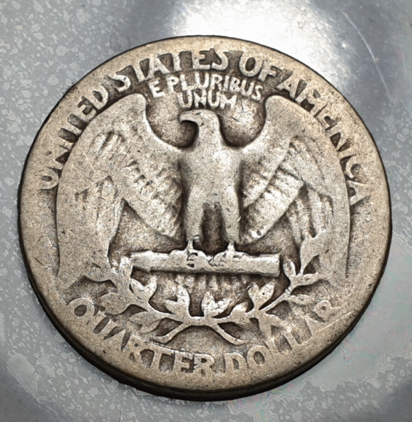 ESTADOS UNIDOS EEUU USA 25 CENTS QUARTER DOLLAR 1940 GEORGE WASHINGHTON BC/BC+ - Imagen 2