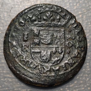 ESPAÑA FELIPE IV 16 MARAVEDIS 1664 SEGOVIA