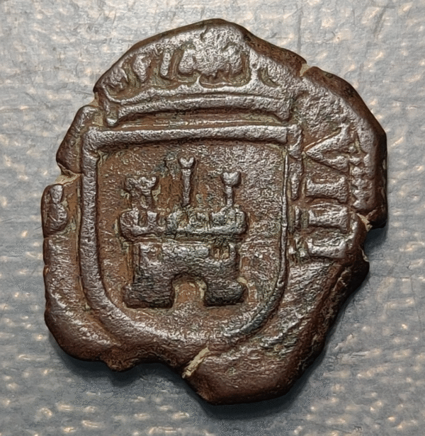 ESPAÑA FELIPE IV 8 MARAVEDIS 1625 BURGOS - Imagen 2