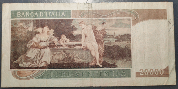 ITALIA 20000 LIRE 1975 BC+ - Imagen 2