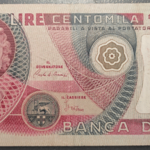 ITALIA 100.000 LIRE 01/07/1980 BOTTICELLI MBC