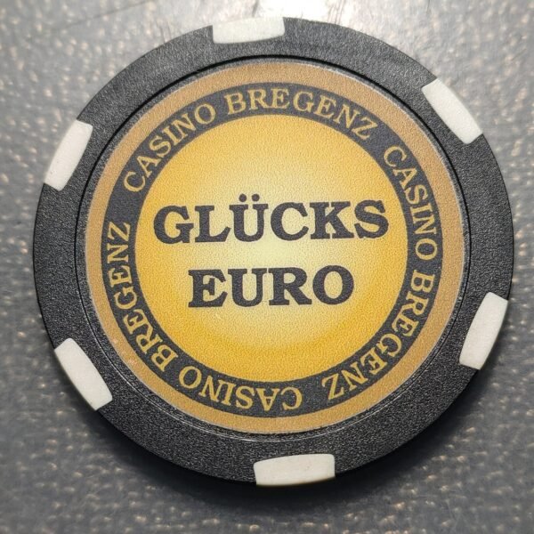 AUSTRIA BREGENZ CASINO TOKEN CHIP GLUCKSJETON - Imagen 2