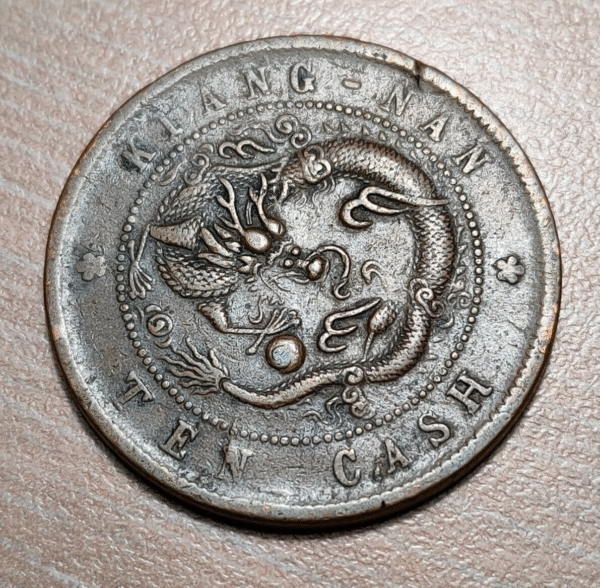 CHINA KIAGNAN 10 CASH 1905 Y 135.9