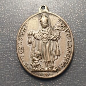 MEDALLA RELIGIOSA INFANTES CIUDAD REAL SANTO TOMAS VILLANUEVA N.S. DE LA ANTIGUA