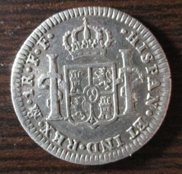 MEXICO CARLOS III 1 REAL 1782 FF - Imagen 2