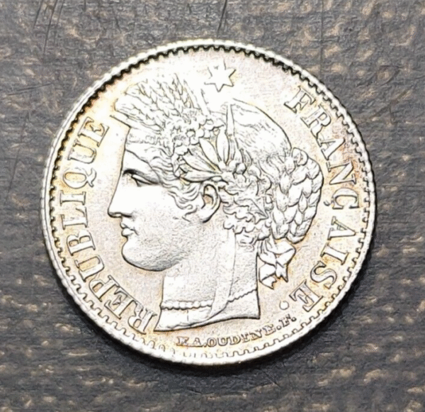 FRANCE 20 CENTIMES 1850 A