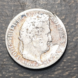 FRANCE LOUIS PHILIPPE I 1/4 FRANC 1836 A