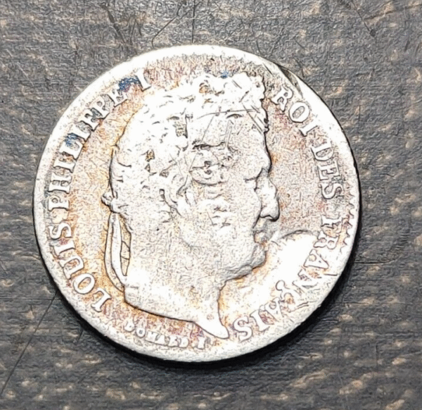 FRANCE LOUIS PHILIPPE I 1/4 FRANC 1836 A