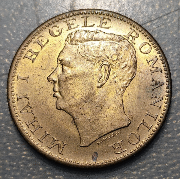 ROMANIA 500 LEI 1945 HIGH GRADE