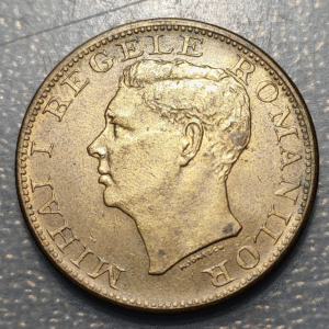 ROMANIA 500 LEI 1945 HIGH GRADE
