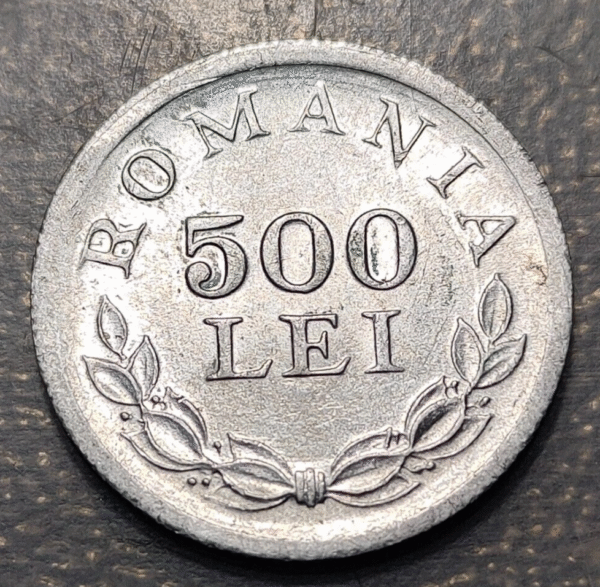 ROMANIA 500 LEI 1946 HIGH GRADE - Imagen 2