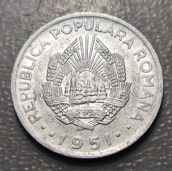 ROMANIA 20 LEI 1951 HIGH GRADE
