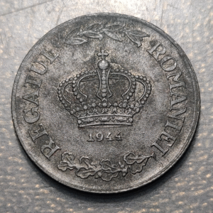 ROMANIA 20 LEI 1944 KM 62 HIGH GRADE