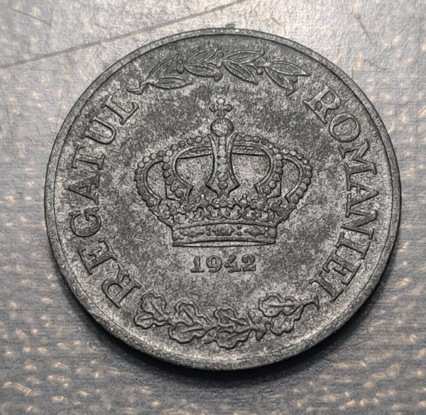 ROMANIA 5 LEI 1942 KM 61 HIGH GRADE