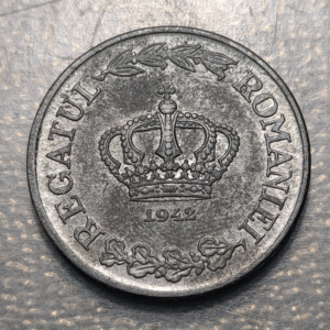 ROMANIA 5 LEI 1942 KM 61 HIGH GRADE