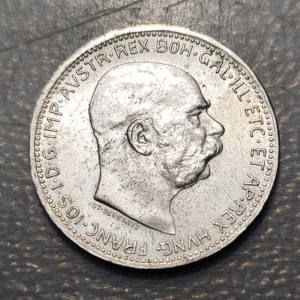 AUSTRIA FRANZ JOSEPH I 1 CORONA 1916 HIGH GRADE
