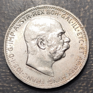 AUSTRIA FRANZ JOSEPH I 1 CORONA 1915
