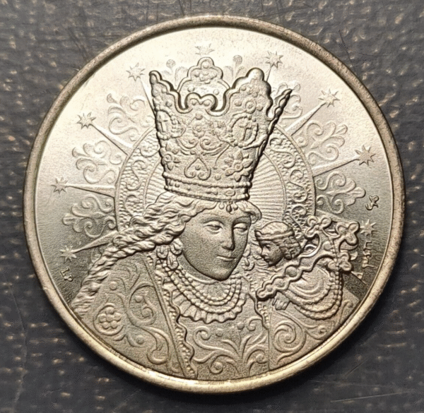 MEDALLA RELIGIOSA VALENCIA VIRGEN DE LOS DESAMPARADOS PLATA 30mm