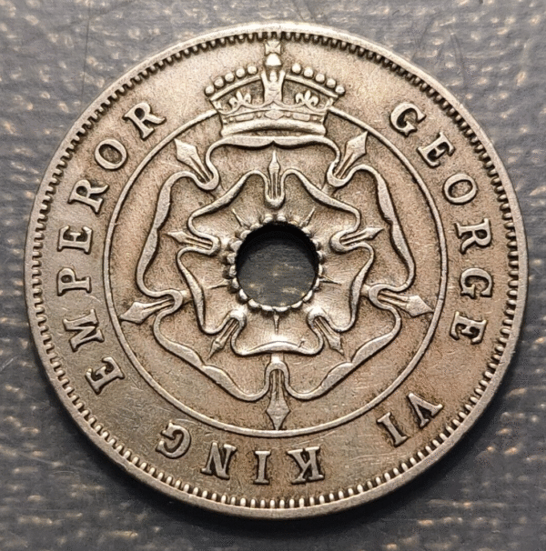 SOUTH RHODESIA RODESIA DEL SUR GEORGE VI 1 PENNY 1941 MBC