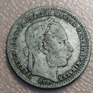 HUNGRIA HUNGARY ALBA IULIA 20 KRAJCZAR 1869 GYF KARLSBURG