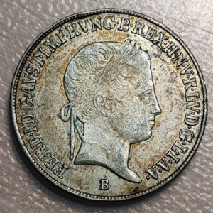 HUNGRIA HUNGARY 20 KRAJCZAR 1847 B EBC
