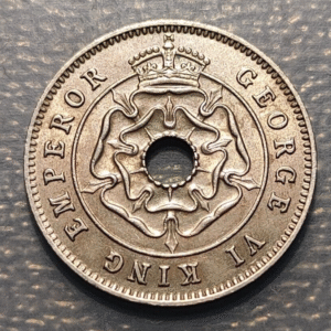SOUTH RHODESIA RODESIA DEL SUR GEORGE VI 1/2 PENNY 1938 EBC/EBC+