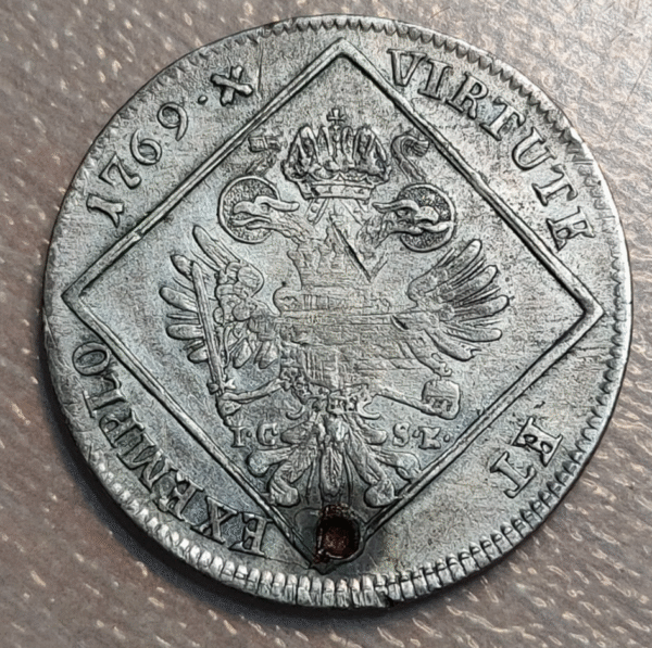 AUSTRIA 30 KREUZER 1769 1C SK