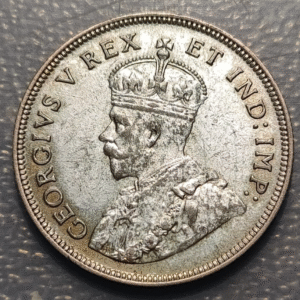 BRITISH EAST AFRICA GEORGE V 1 SHILLING 1925 MBC-/MBC