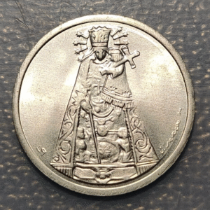 MEDALLA RELIGIOSA VALENCIA 1994 VIRGEN DE LOS DESAMPARADOS PLATA 22mm