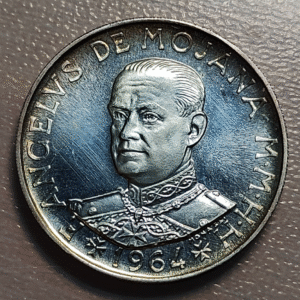 ORDEN DE MALTA ORDER OF MALTA ANGELO DE MOJANO 2 SCUDI 1964 SC-/SC