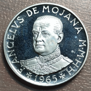 ORDEN DE MALTA ORDER OF MALTA ANGELO DE MOJANO 1 SCUDO 1965 SC UNC