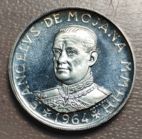 ORDEN DE MALTA ORDER OF MALTA ANGELO DE MOJANO 1 SCUDO 1964 SC UNC