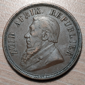 SOUTH AFRICA SUDAFRICA 1 PENNY 1898 MBC