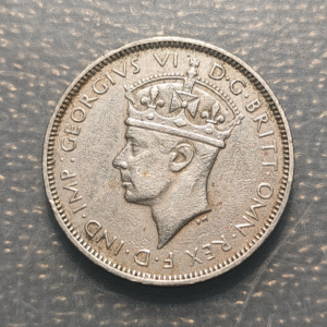 BRITISH WEST AFRICA GEORGE VI 3 PENCE 1939 H KM 21 MBC