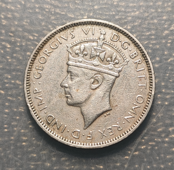 BRITISH WEST AFRICA GEORGE VI 3 PENCE 1939 H KM 21 MBC