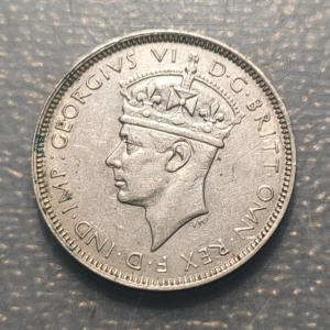 BRITISH WEST AFRICA GEORGE VI 3 PENCE 1940 KN KM 21 MBC+