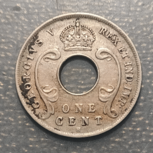EAST AFRICA & UGANDA GEORGE V 1 CENT 1912 H MBC