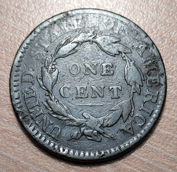 ESTADOS UNIDOS USA CORONET HEAD 1 CENT 1816 - Imagen 2