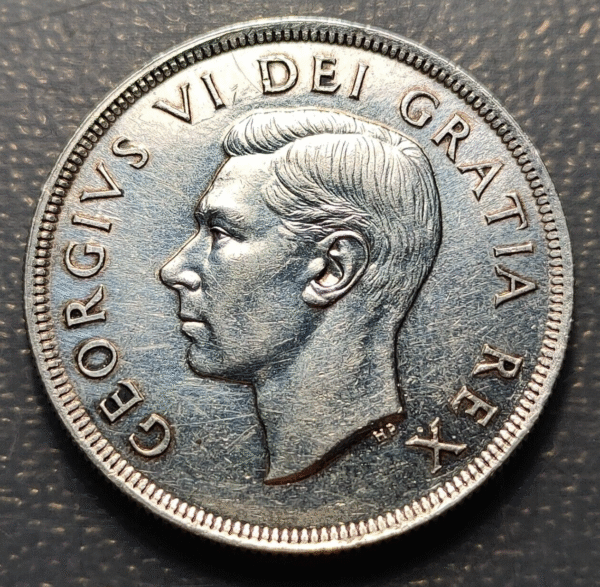 CANADA 1 DOLLAR 1949 MBC+ - Imagen 2