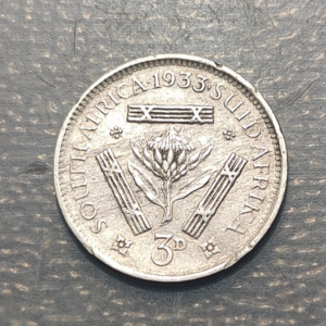SUDAFRICA SOUTH AFRICA GEORGE V 3 PENCE 1933 MBC
