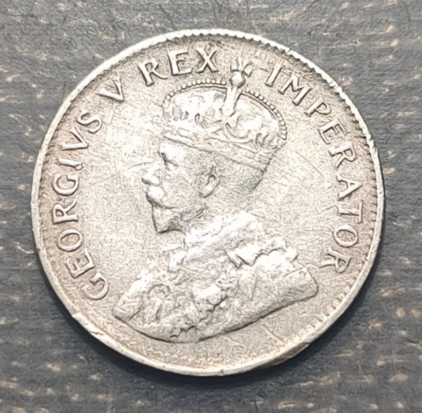 SUDAFRICA SOUTH AFRICA GEORGE V 3 PENCE 1933 MBC - Imagen 2