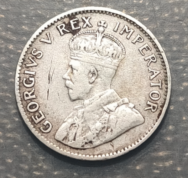 SUDAFRICA SOUTH AFRICA GEORGE V 3 PENCE 1934 - Imagen 2